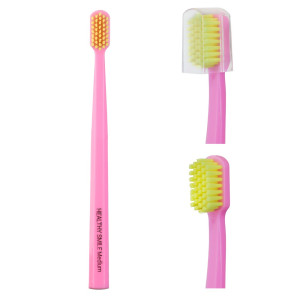 Healthy Smile Medium зубна щітка середньої жорсткості, Рожева